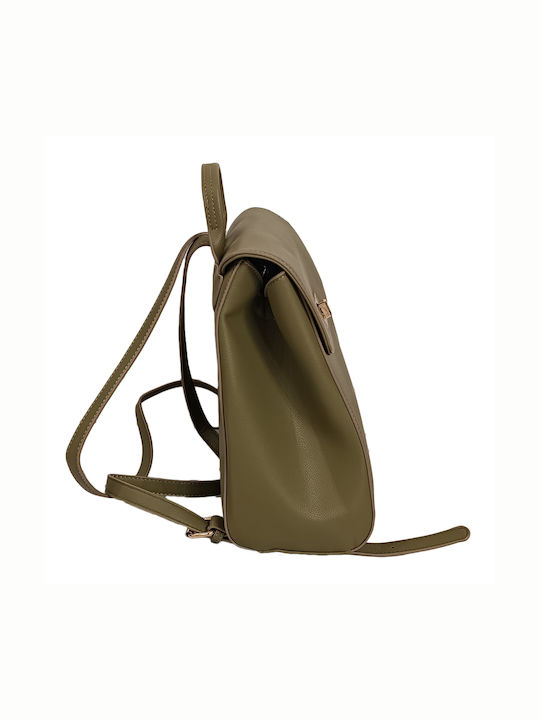 Baria Bags Damen Tasche Rucksack Khaki