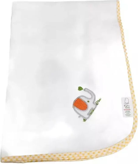 Figlio Bino Wasserdichtes Wickeltuch Yellow Gelb 50x70cm.