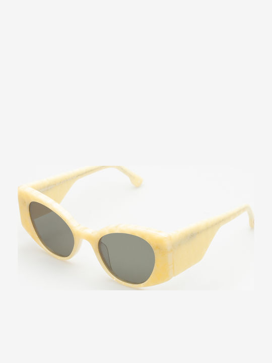 Le Specs Ochelari de soare Bej cu Cadru & Bej Lentilă