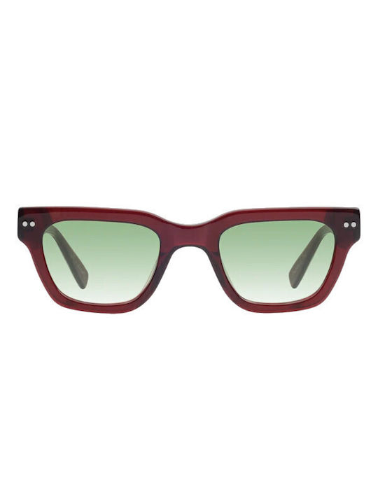 De Sunglasses Γυαλιά Ηλίου Μπορντό με Κοκκάλινο Σκελετό De Sunglasses Γυαλιά Ηλίου Μπορντό με Κοκκάλινο Σκελετό