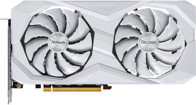 ASRock Radeon RX 6600 8ГБ GDDR6 Challenger White Видеокарта