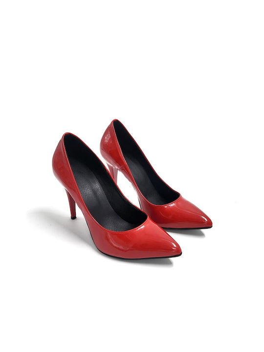 Sarigiannis Patent Leather Red Heels