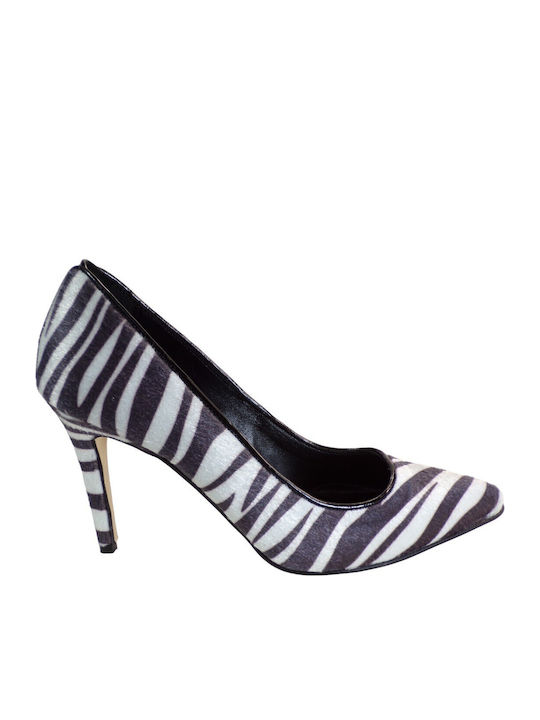 Leder Pumps Mehrfarbige