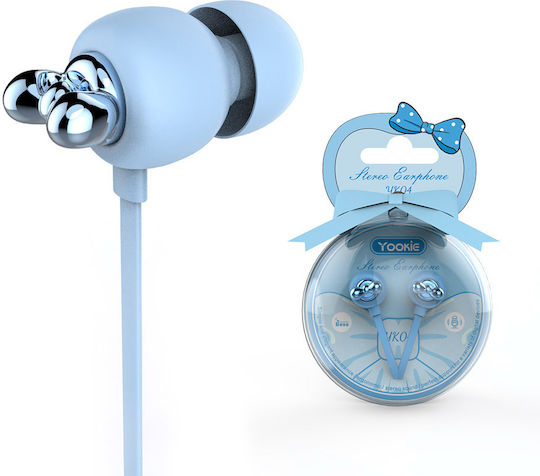 Yookie 20643 In-ear Handsfree με Βύσμα 3.5mm Λευκό