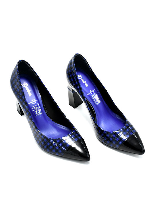 Devina Patent Leather Black Heels