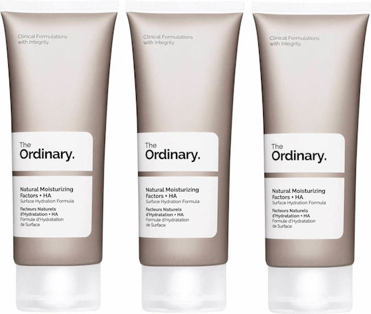 The Ordinary Natural Moisturizing Factors & HA Cremă de Față de Zi pentru Hidratare și Reconstrucție cu Acid Hialuronic 100ml