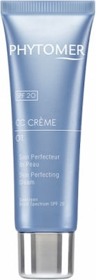 Phytomer CC Creme Skin Perfecting Cream SPF 20 Moisturizing Day CC Cream Suitable for Normal Skin 20SPF 50ml