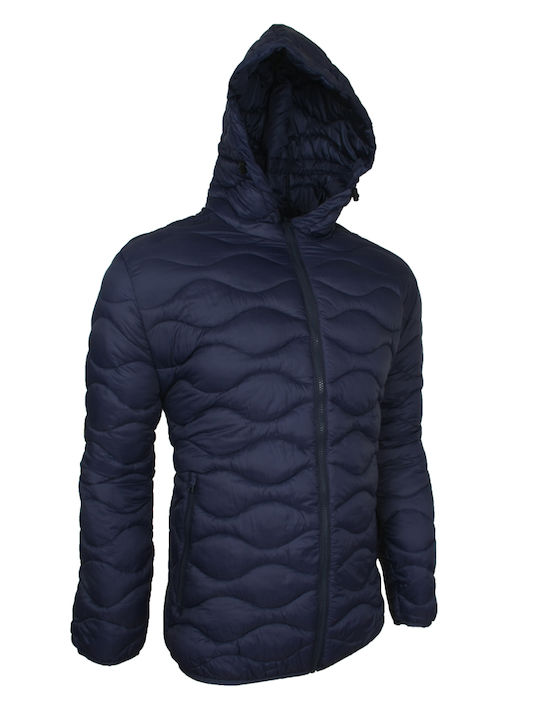 Jack & Jones Men's Winter Jacket Navy Blue