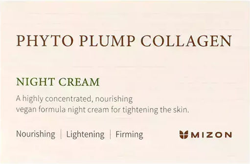 Mizon Phyto Plump Κρέμα Προσώπου Νυκτός για Ενυδάτωση & Αντιγήρανση με Κολλαγόνο 50ml