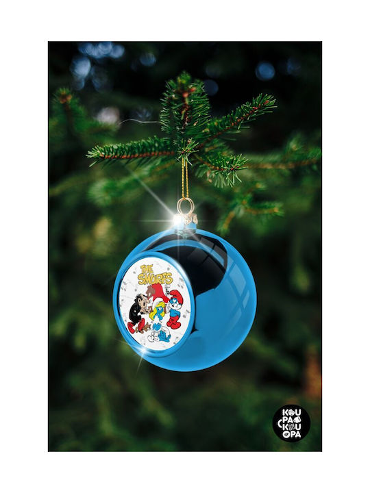 Christmas Ball Ornament Blue