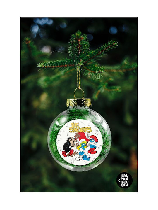 Weihnachtshänger Kugel Ornament Durchsichtig 8cm