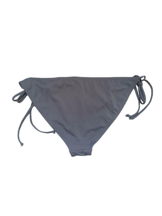 Bikini-Set einfarbig GRAU