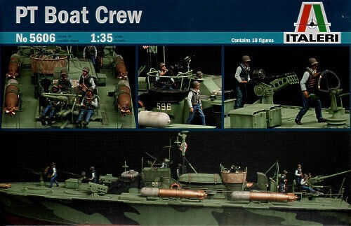 Italeri Φιγούρα Μοντελισμού Πλοίο Pt Crew σε Κλίμακα 1:35