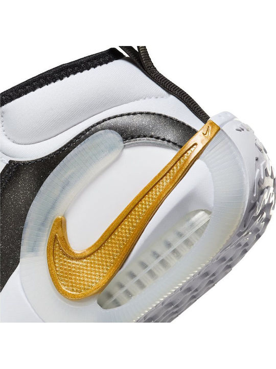 AIR ZOOM CROSSOVER 2 Kids Sports Shoes Basketball with Laces White