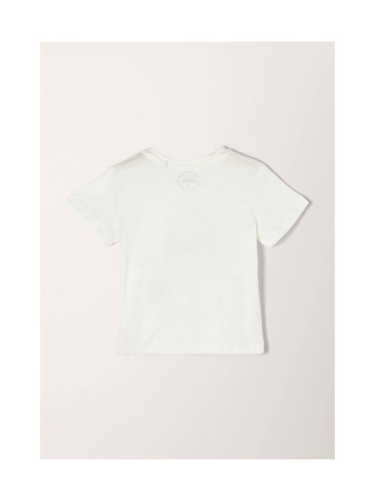 S.Oliver Kinder-T-Shirt Ecru