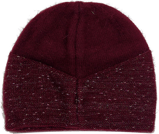 Knitted Beanie Cap Red