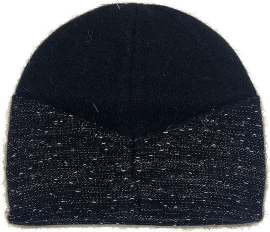 Knitted Beanie Cap Black