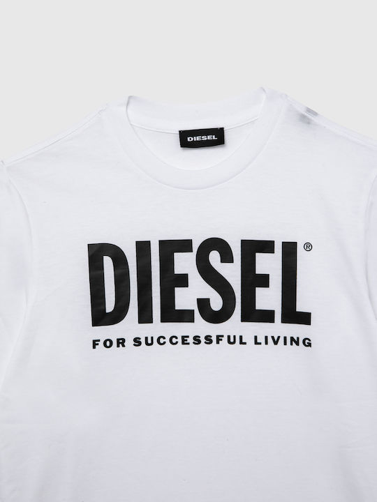 Diesel Kids Blouse Long Sleeve White