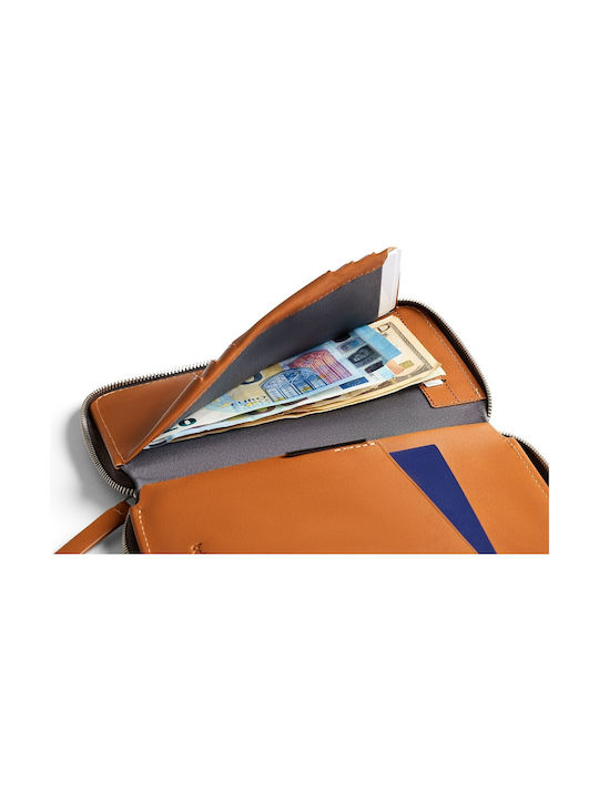 Wtfb Men's Wallet Travel Brown