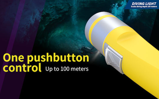 Lanternă de Scufundări LED cu Luminozitate 2000lm