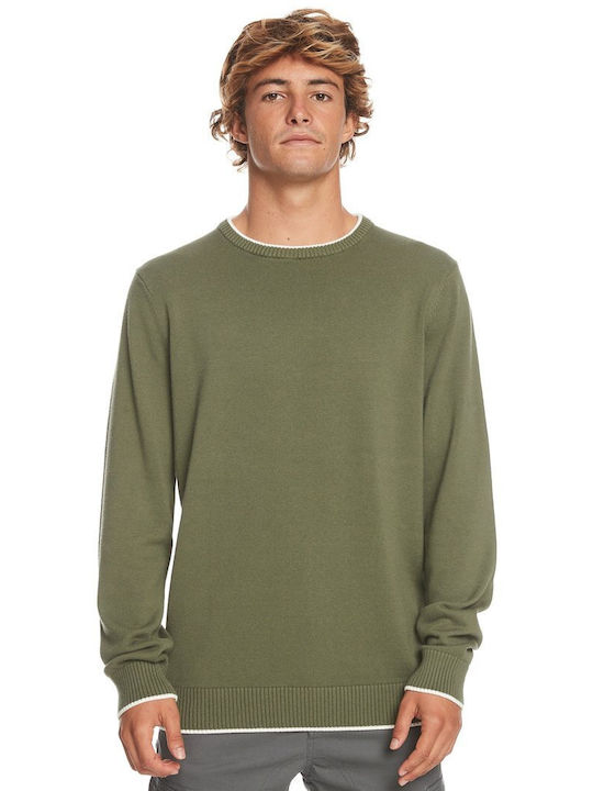 Quiksilver Herren Langarm-Pullover Grün