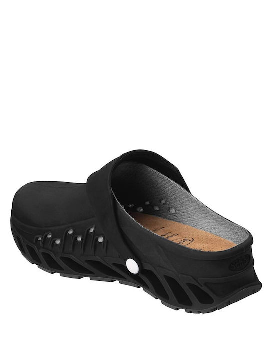 Scholl Ανατομικά Σαμπό Μαύρα