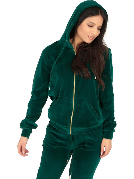 Sweatpants Set Velvet Green.