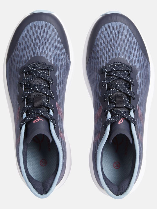 Kinder Sportschuhe Laufen mit Schnürsenkeln Blau