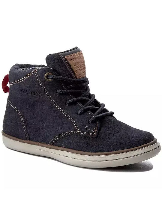 Geox Kids Sneakers High Garcia Anatomic Navy Blue