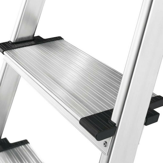 Hailo L80 Scară Aluminiu cu 5 Trepte