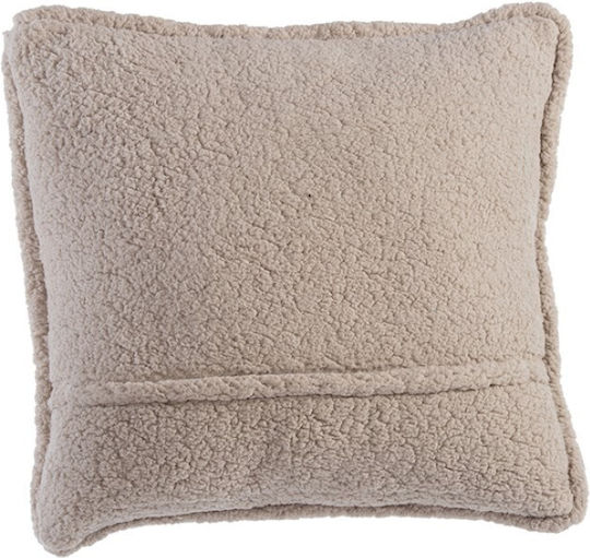 Nef-Nef Homeware Christmas Decorative Pillow Holly Jolly Square Green 50x50cm