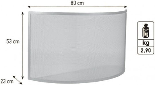 Viometal 53x80cm Schwarz