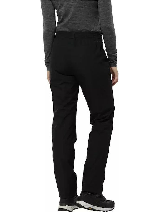 Jack Wolfskin Women's Fabric Trousers Black