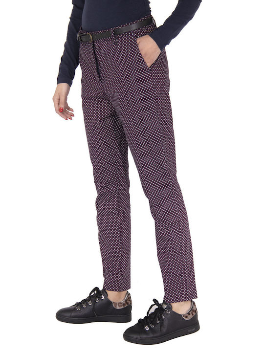 Women's Fabric Trousers 80032/NIGHT