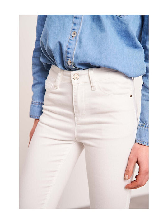 Women's Jean Trousers White