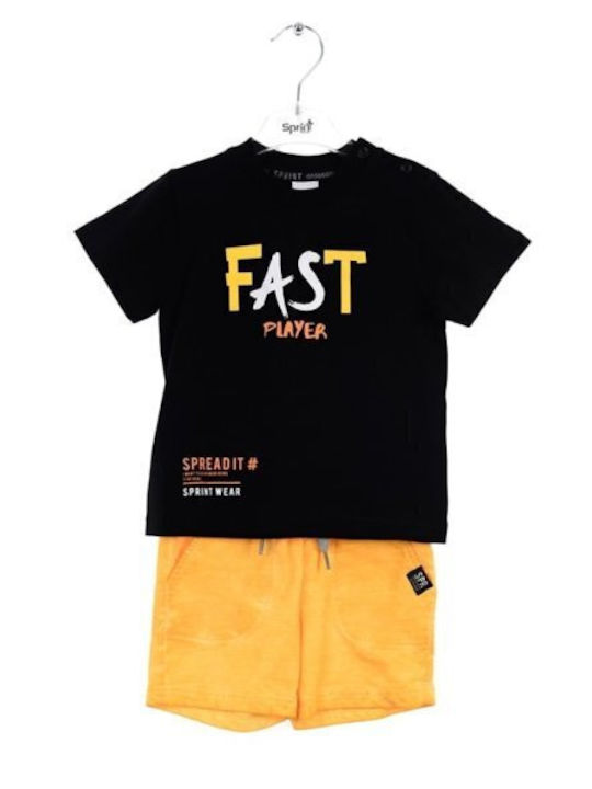 Sprint Kids Set with Shorts Summer 2pcs Navy Blue