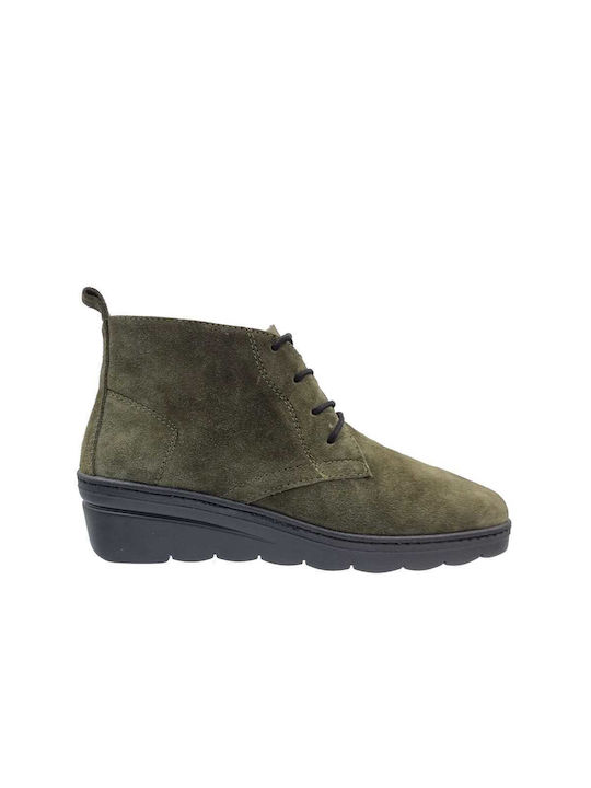 Ovvio Damen Knöchelstiefel Khaki