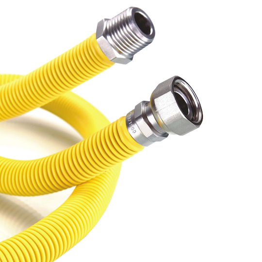 AZ INTEC Gas Regulator with Length 1m Yellow