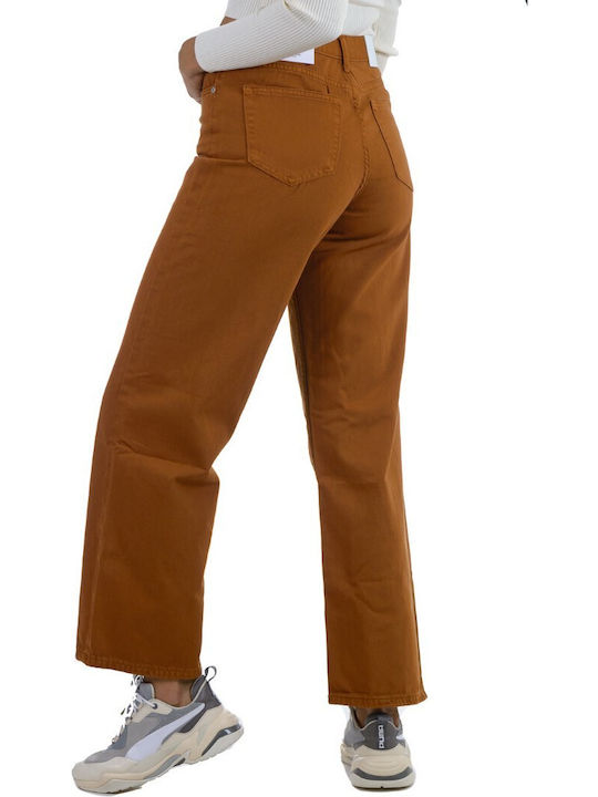 Glamorous Women's Jean Trousers Tabac Brownc Brown