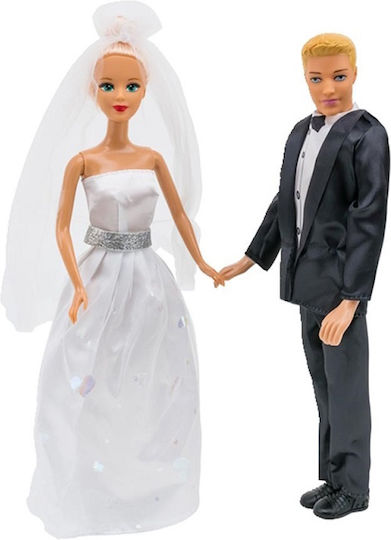 Globo Olly Bride and Bridegroom Doll for 3++ Years