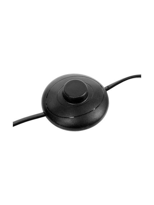 A-s Lampa de podea Î130xL200cm. cu Soclu pentru Bec E27 Alb