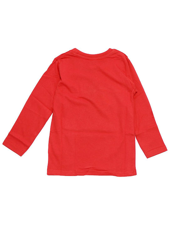 Toei Animation Kids Blouse Long Sleeve Red