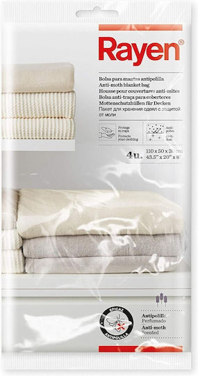 Rayen Πλαστική Σακούλα Αποθήκευσης Ρούχων 110x50x20cm 4τμχ