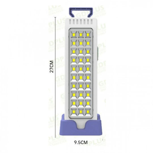 GDPLUS Wiederaufladbar LED Notfall-Sicherheitsleuchte mit Batteriebetrieben