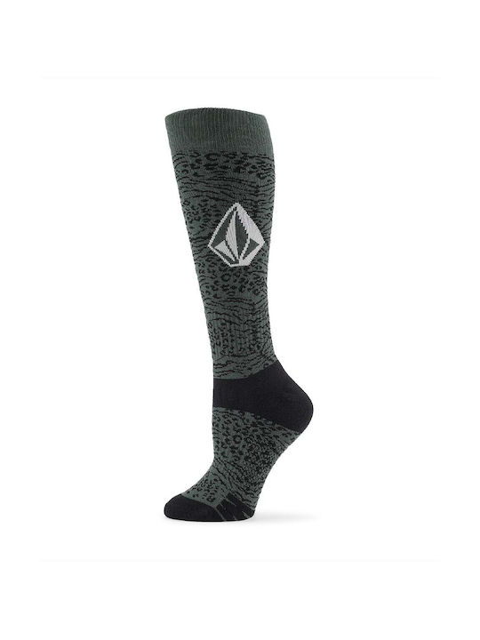 Volcom Ttt Ski & Snowboard Socks Green 1 Pair