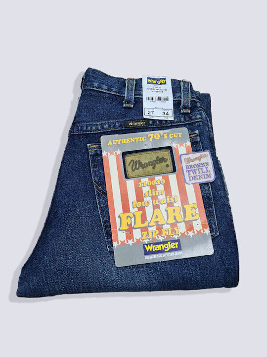 Damenjeans Schlaghose in Schlanker Passform