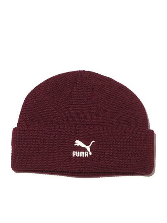 Beanie Unisex Beanie Knitted in Red color