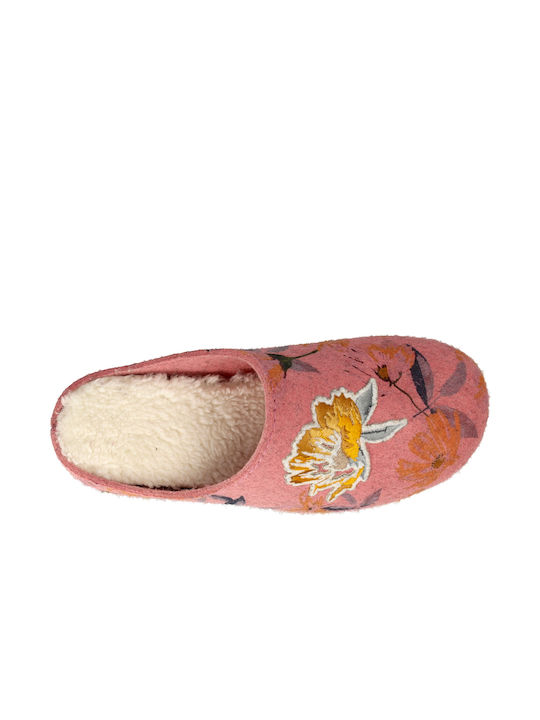 Emanuele Anatomical Women's Slippers in Pink color