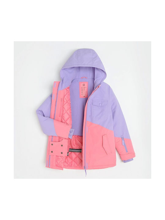 Cool Club Kids Casual Jacket with Hood Purple