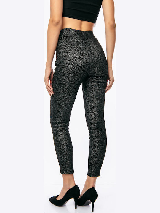 Damen Stoff Hose Silver